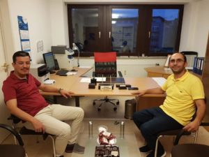 Ak Parti Merkez İlçe Başkanımız Sayın Hamza Aktürk´ten Dernegimize ziyaret.